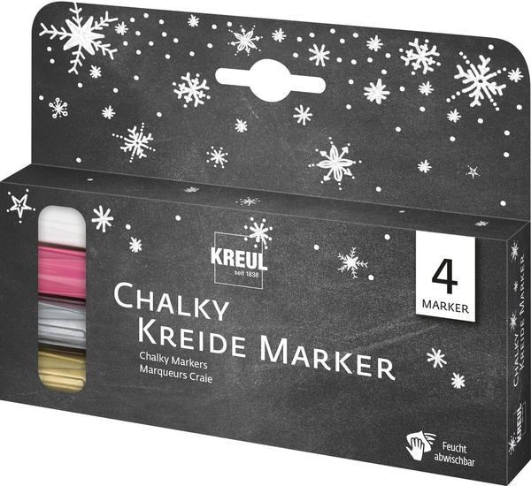 C. Kreul Chalky Kreidemarker 4er Set Winter