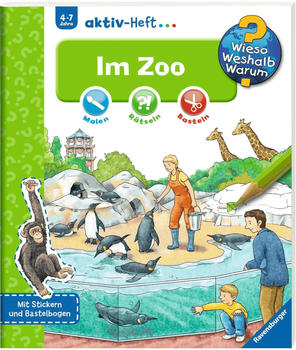 Ravensburger Wieso? Weshalb? Warum? Aktiv-Heft Im Zoo Bücher