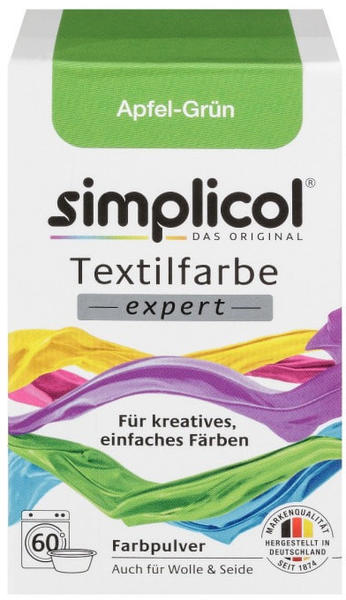 Simplicol Textilfarbe expert Apfel-Grün Test TOP Angebote ab 3,95 € (April  2023)