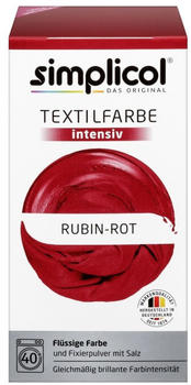 Simplicol Textilfarbe intensiv Rubin-Rot