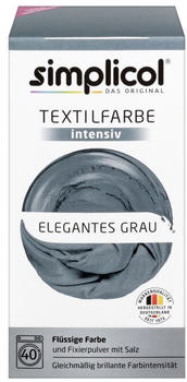 Simplicol Textilfarbe intensiv Elegantes Grau