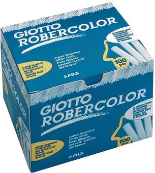 Giotto Robercolour rund/weiß 80mm 100 Stück