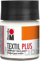 Marabu 17150 005 070, Marabu Stoffmalfarbe Textil Plus 1715 05 070, wei&szlig;, 50ml 50