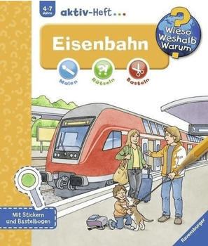 Ravensburger Wieso? Weshalb? Warum? Aktiv-Heft Eisenbahn Bücher