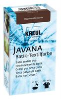 Kreul Textilfarbe Batikfarbe Hazelnut Brownie, inklusive F&auml;rbesalz, Pulver 70g,