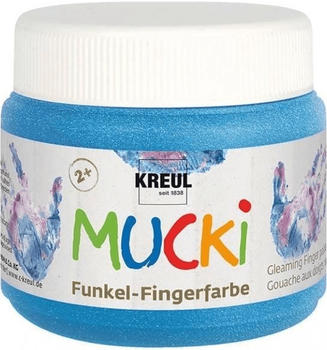C. Kreul Funkel-Fingerfarbe Mucki 150ml blau