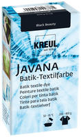 Kreul Textilfarbe Batikfarbe Black Beauty, inklusive F&auml;rbesalz, Pulver 70g,