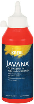 C. Kreul Javana Stoffmalfarbe für helle und dunkle Stoffe 250ml Rot