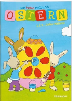 Tessloff Mein kleines Malbuch - Ostern - 1,2,3 - Oster-Malerei