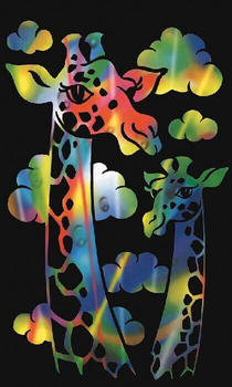 Mammut Spiel & Geschenk Scraper mini Regenbogen - Giraffe