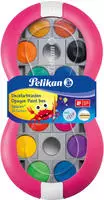 Pelikan 700016, Pelikan Deckfarbkasten Space+, 24 Farben, pink