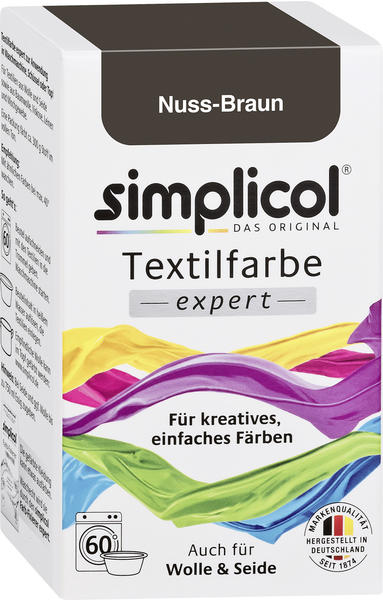 Simplicol Textilfarbe expert Nuss-Braun