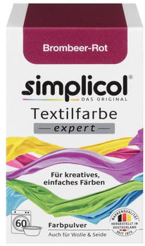 Simplicol Textilfarbe expert Brombeer-Rot