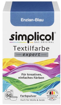 Simplicol Textilfarbe expert Enzian-Blau