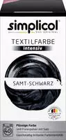 Simplicol Samtschwarz Intensiv Textilfarbe 150 g