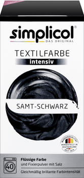 Simplicol Textilfarbe intensiv Samt-Schwarz