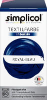 simplicol Textilfarbe intensiv, Royal-Blau, f&uuml;r Waschmaschine mit Farbfixierer &