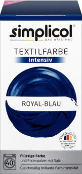 Simplicol Textilfarbe intensiv Royal-Blau