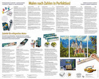 Schipper Malen nach Zahlen "Meisterklasse Triptychon - Schloss Neuschwanstein" Made