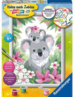 Ravensburger 288984 Malen-nach-Zahlen CreArt, ab 9 Jahre, S&uuml;&szlig;e Koalas, mit...