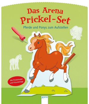Arena Verlag Das Arena Prickel-Set - Pferde und Ponys zum Aufstellen
