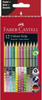 Faber-Castell Buntstifte Colour Grip 2001, 201569, farbig sortiert, Sonderfarben, 12