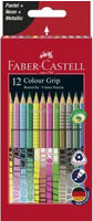 Faber-Castell 201569, FABER-CASTELL Colour GRIP Buntstifte farbsortiert, 12 St.