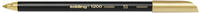 Edding 4-1200053, edding 1200 metallic colourpen Filzstift gold, 1 St.