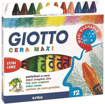 Giotto Cera Maxi 12 colours (291200)