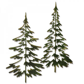 Sizzix Thinlits Stanzschablonen Waldland Tim Holtz (660978)