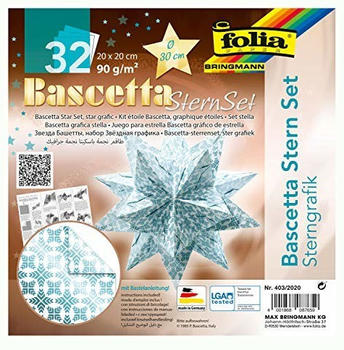Folia Bascetta SternSet Sterngrafik 20x20cm (403/2020)