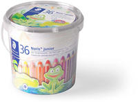 Staedtler 140 C36, Staedtler Noris junior 140 Kindermalstift, Kartonetui mit 36