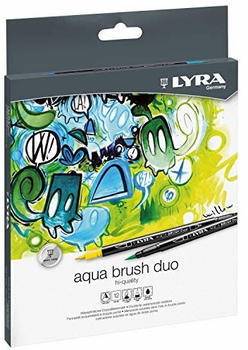 Lyra Aqua brush duo 12 pz.