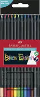Faber-Castell 116410, FABER-CASTELL Black Edition Buntstifte farbsortiert, 1 St.