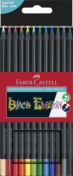Faber-Castell Black Edition Bunstifte 12er (116412)