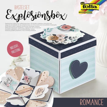 Folia Bastelset Explosionsbox Romantik