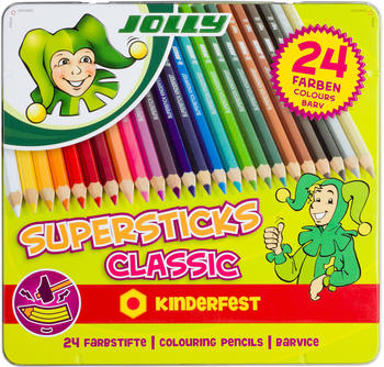 Jolly Supersticks Classic Kinderfest Buntstifte 24 St.