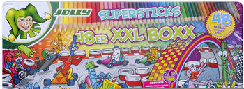 Jolly Supersticks 48er XXL Boxx Buntstifte