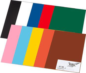 Folia Tonpapier DIN A3 130 g/m² 50 Blatt farbig sortiert