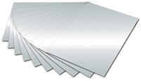 folia Fotokarton, (B)500 x (H)700 mm, 300 g/qm, silber