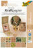 Folia Motivblock Kraftpapier A4 120g/m² 230g/m² 20 Blatt