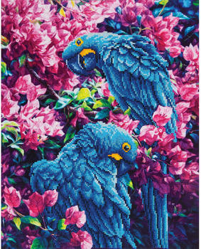 Pracht Creatives Hobby Papagei 42 x 52 cm mehrfarbig (14895991)