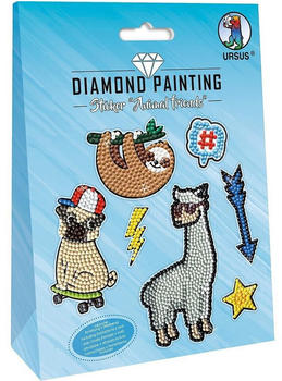 Ursus Diamond Painting Sticker Animal Friends