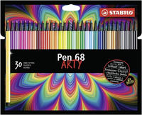 STABILO 204032, STABILO Pen 68 ARTY carton pack of 30 brush pens