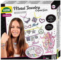 Lena Kreativset "Metal Jewelry Crystal Gem" Made in Europe