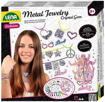 Lena Metal Jewelry Kristallsteine Set