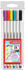 STABILO Pen 68 brush Premium-Filzstift 6er Kunststoffetui