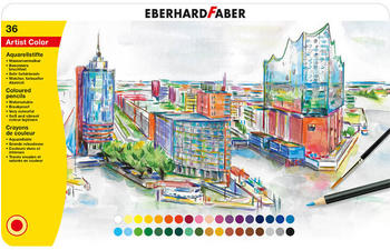 Eberhard Faber Aquarellbuntstift Artist Color rund 36er Metalletui