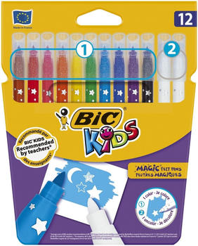 BIC Kids Zauber-Fasermaler - Colour Erase (12 Stück)