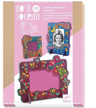 Djeco Do it yourself - 3 mosaic photo frames to decorate